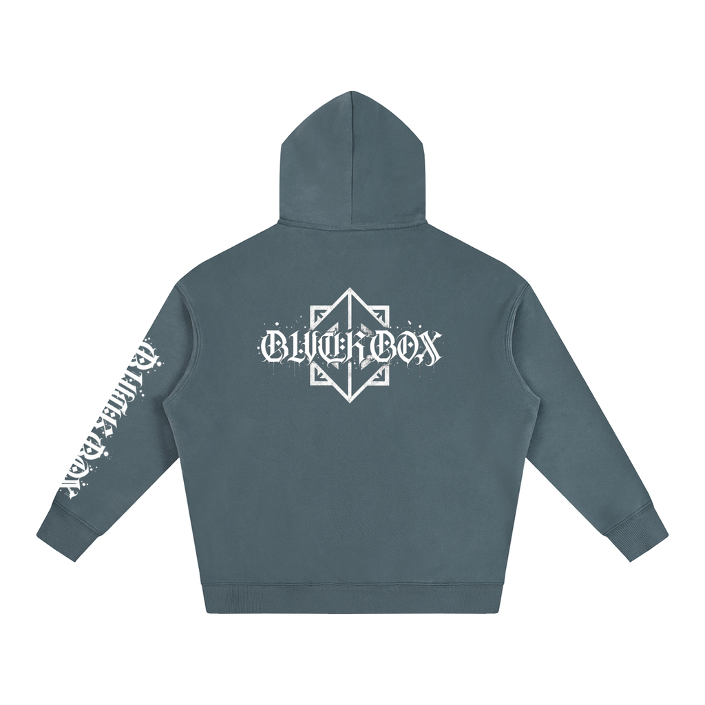 BLVCK BOX Oversized Fleece Hoodie