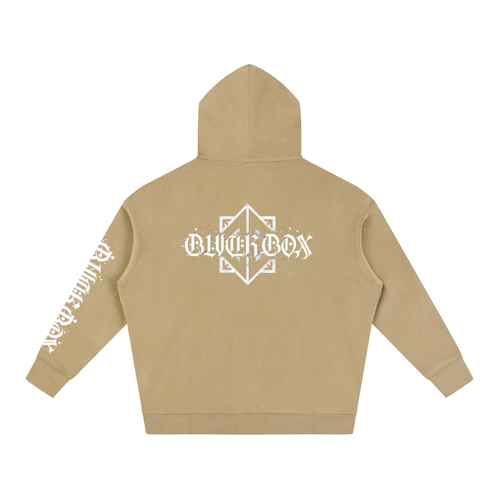 BLVCK BOX Oversized Fleece Hoodie