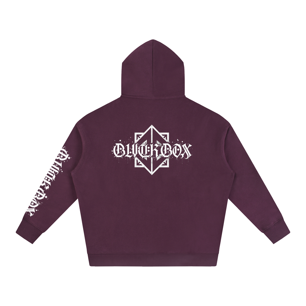 BLVCK BOX Oversized Fleece Hoodie