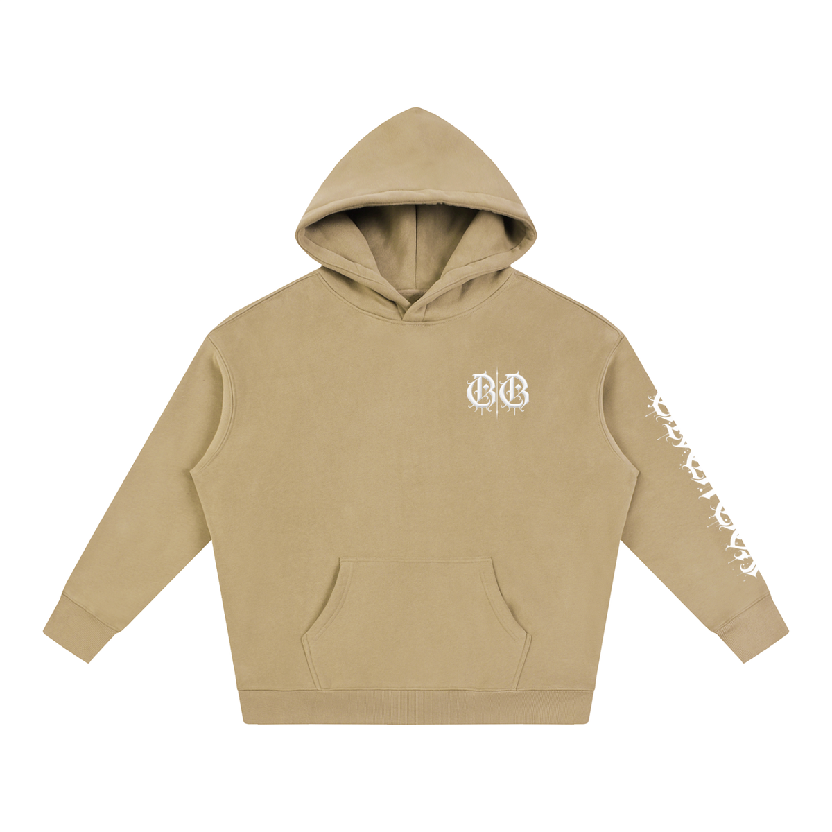 BLVCK BOX Oversized Fleece Hoodie