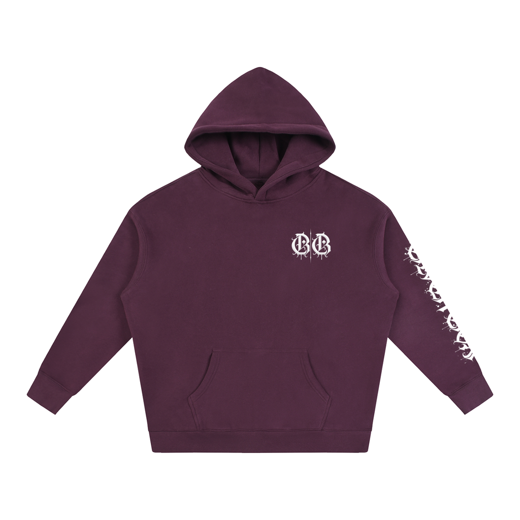 BLVCK BOX Oversized Fleece Hoodie