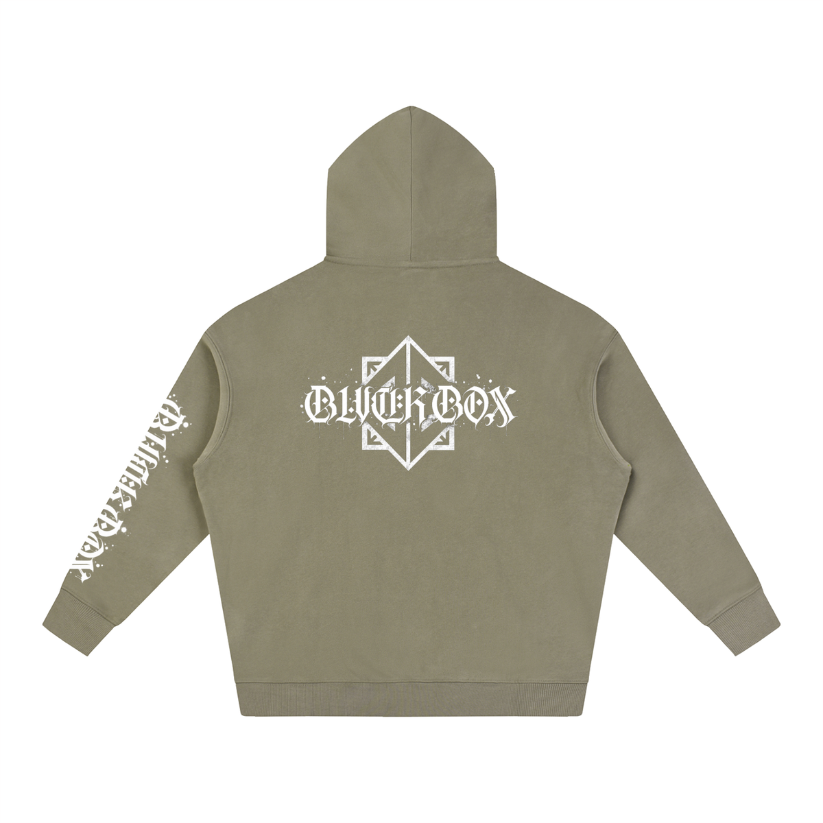 BLVCK BOX Oversized Fleece Hoodie