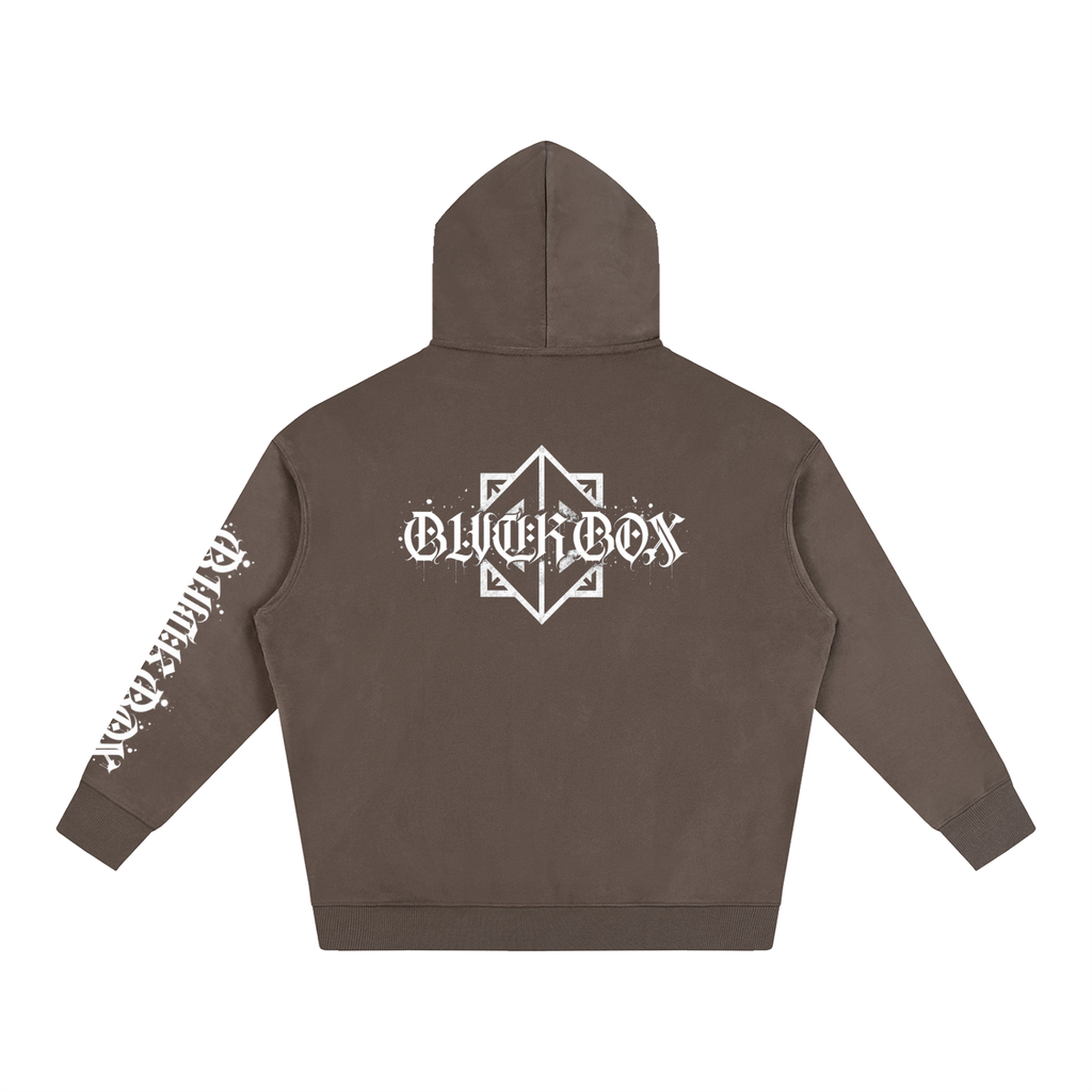 BLVCK BOX Oversized Fleece Hoodie