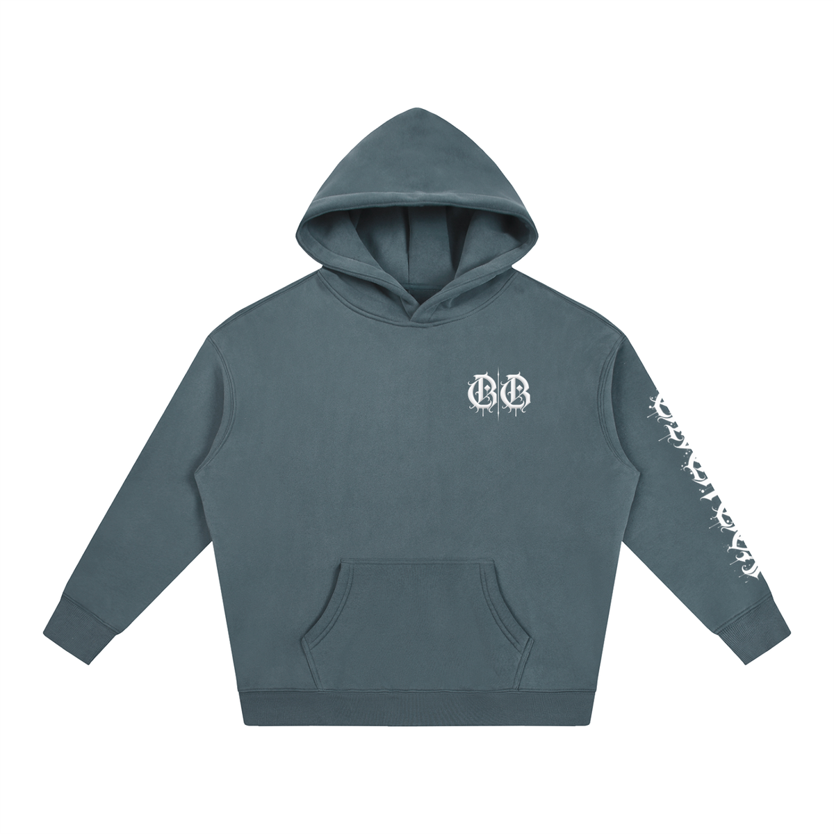 BLVCK BOX Oversized Fleece Hoodie